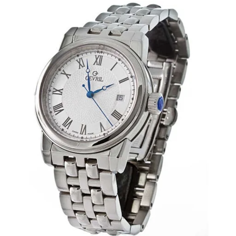 Gevril Men's Park Swiss Automatic Steel Limited Edition Watch 2503